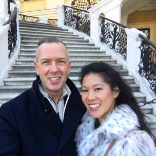 Ian & Lana at Schönbruhnn Palace