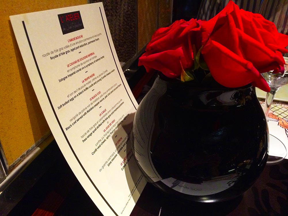 Birthday Surprise @ L'Atelier de Joël Robuchon – WhodoIdo: This award winning Michelin-star restaurant is located in Covent Garden and serves contemporary French cuisine.
