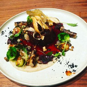 Braised beef