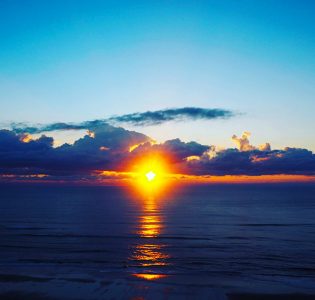 Sunset at Broadwater National Park