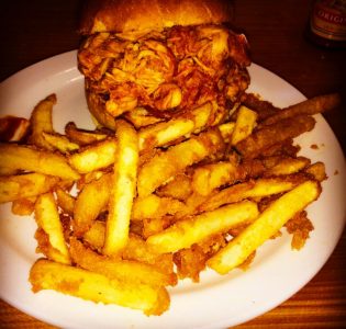 Pulled chicken  – big portion!