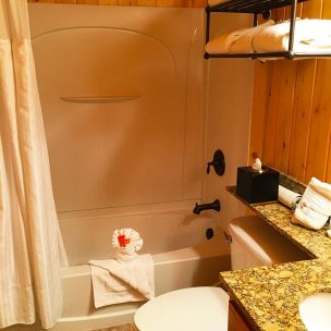 The bathroom