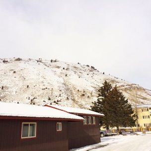 View from the cabin