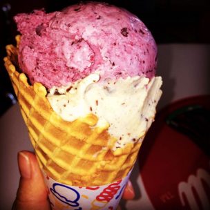 Huckleberry icecream