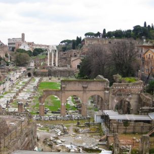 Inside the Roman Forum
