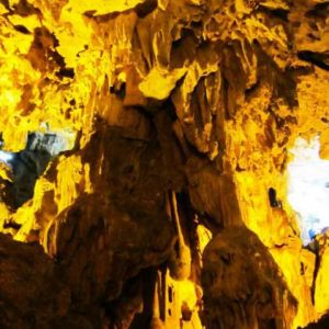 Inside the surprise cave