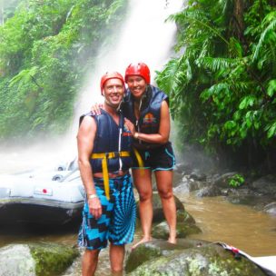 All dressed up for rafting