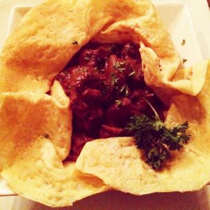 French connection – crepe with beef bourguignon at La Creperie du Village