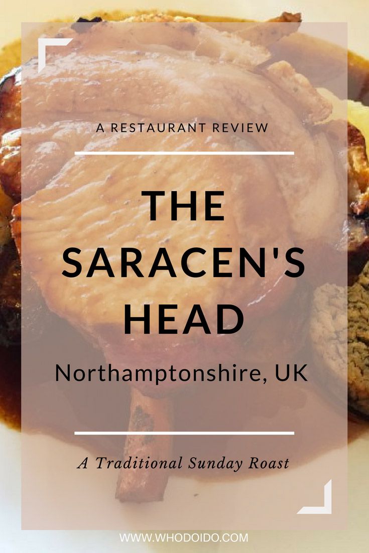 A Traditional Sunday Lunch @ The Saracen’s Head, Northamptonshire – WhodoIdo: Try the Sunday lunch at this charming pub located in a little village in the heart of Northamptonshire. Choose from the many Sunday roasts from the beef with Yorkshire pudding to the roast pork accompanied with sage and onion stuffing. End your meal with a yummy homemade dessert. Book here for the perfect Sunday roast with all the trimmings!