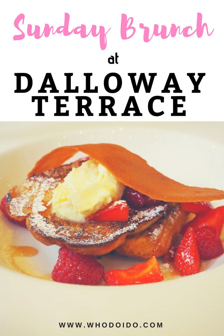 The Most Instagrammable Brunch @ Dalloway Terrace, London – WhodoIdo: A fantastic brunch spot set in a fairytale garden, in the heart of London. Enjoy soft fluffy pancakes and delicious French toasts with maple syrup!