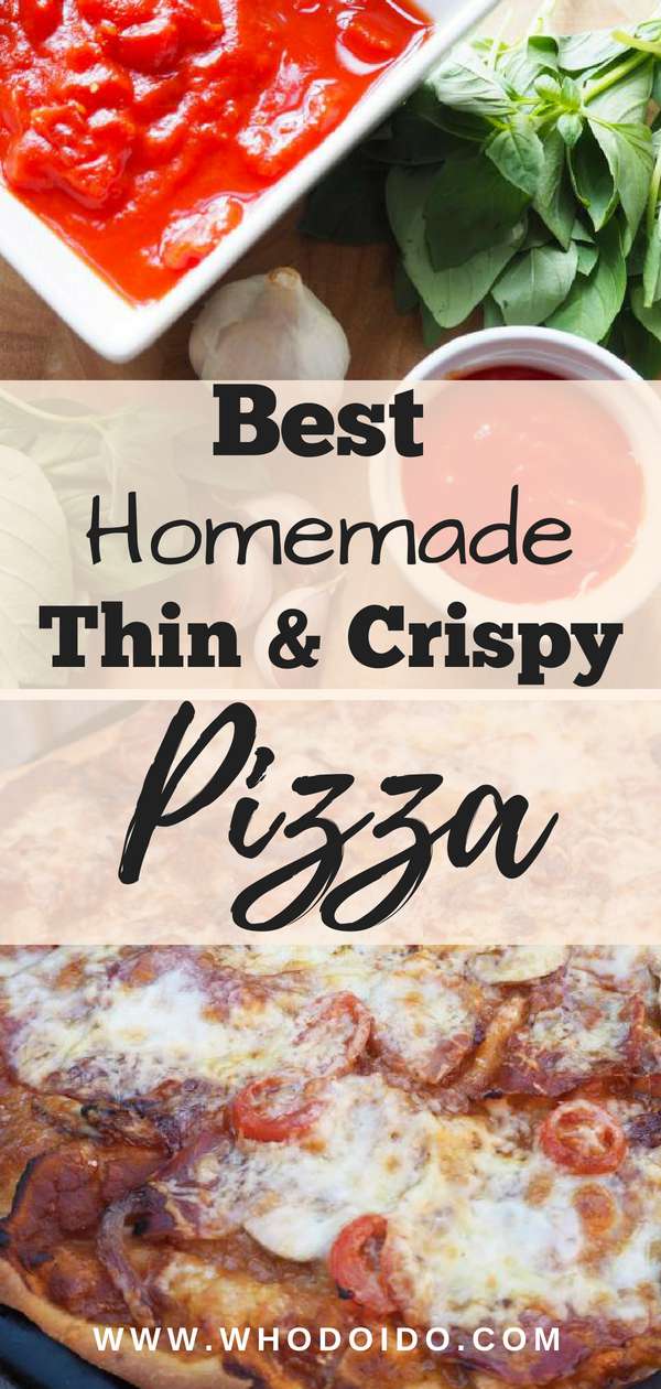 The Best Homemade Thin & Crispy Pizza Recipe – WhodoIdo: Looking for a pizza recipe? Then look no further! This tasty pizza has a thin and crispy base, loaded with toppings of your choice. It’s so quick and easy to make – why not give it a go!