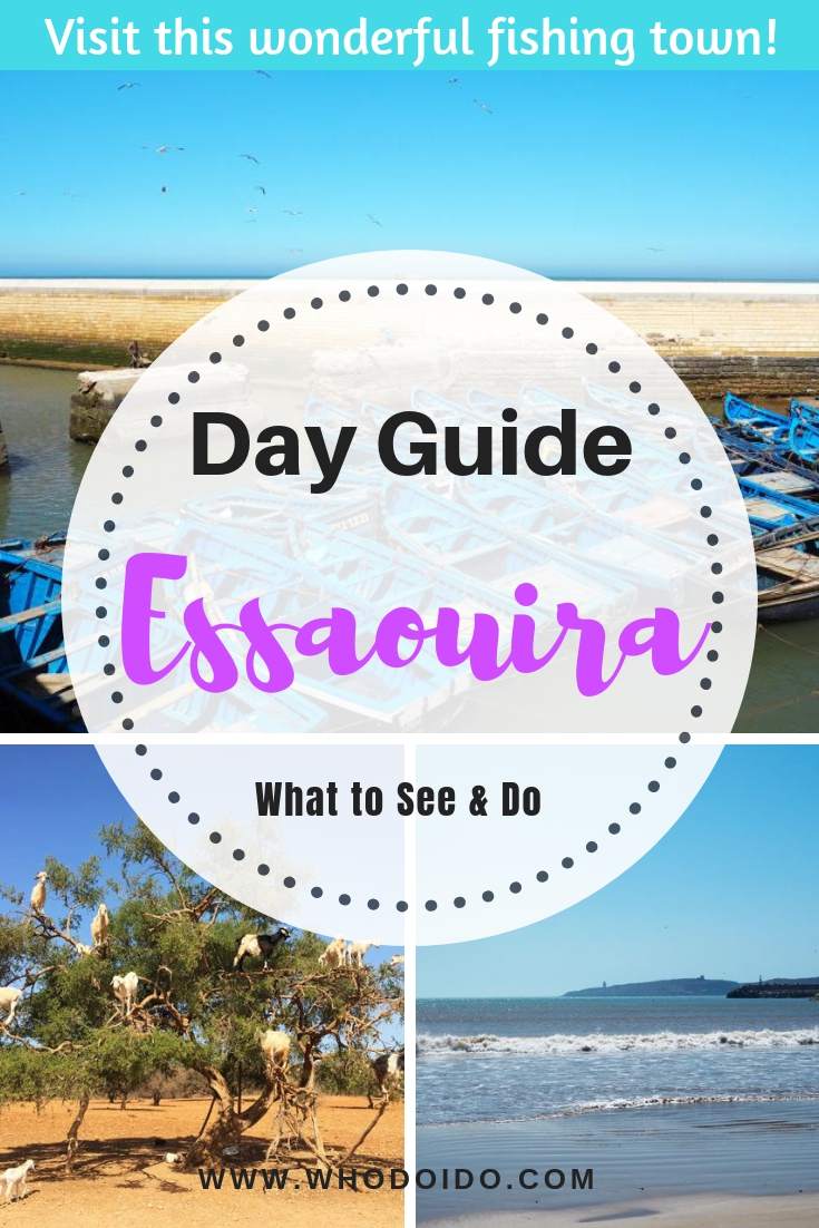 A Day Trip to Essaouira – Best Things to See & Do in Essaouira, Morocco - WhodoIdo: Looking for a day trip from Marrakech? Escape to wonderful Essaouira, a lovely coastal town along the Atlantic coast of Morocco and only less than 3 hours away. This is a must if you’re a fan of Game of Thrones! Check out our post for the best things to see and do in Essaouira.