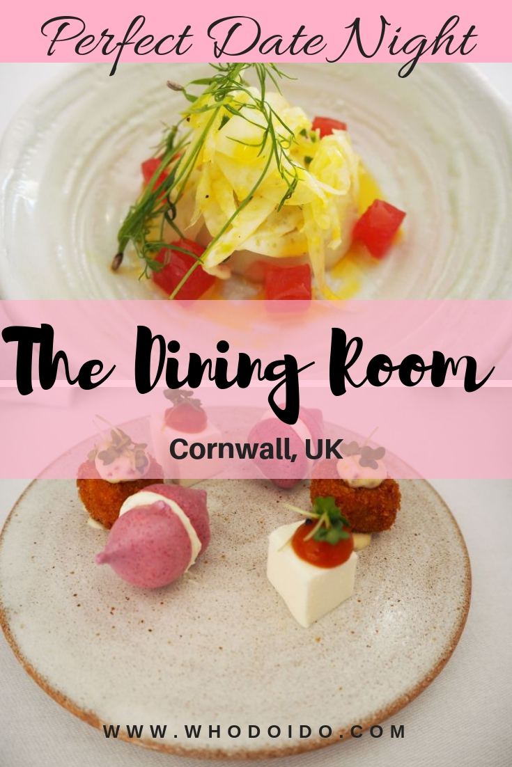 Perfect Date Night @ The Dining Room, Rock, Cornwall - WhodoIdo: Looking for the perfect date night in Cornwall? Reserve a table at The Dining Room restaurant which offers British contemporary cuisine in an intimate setting. Exquisite dishes with excellent service!