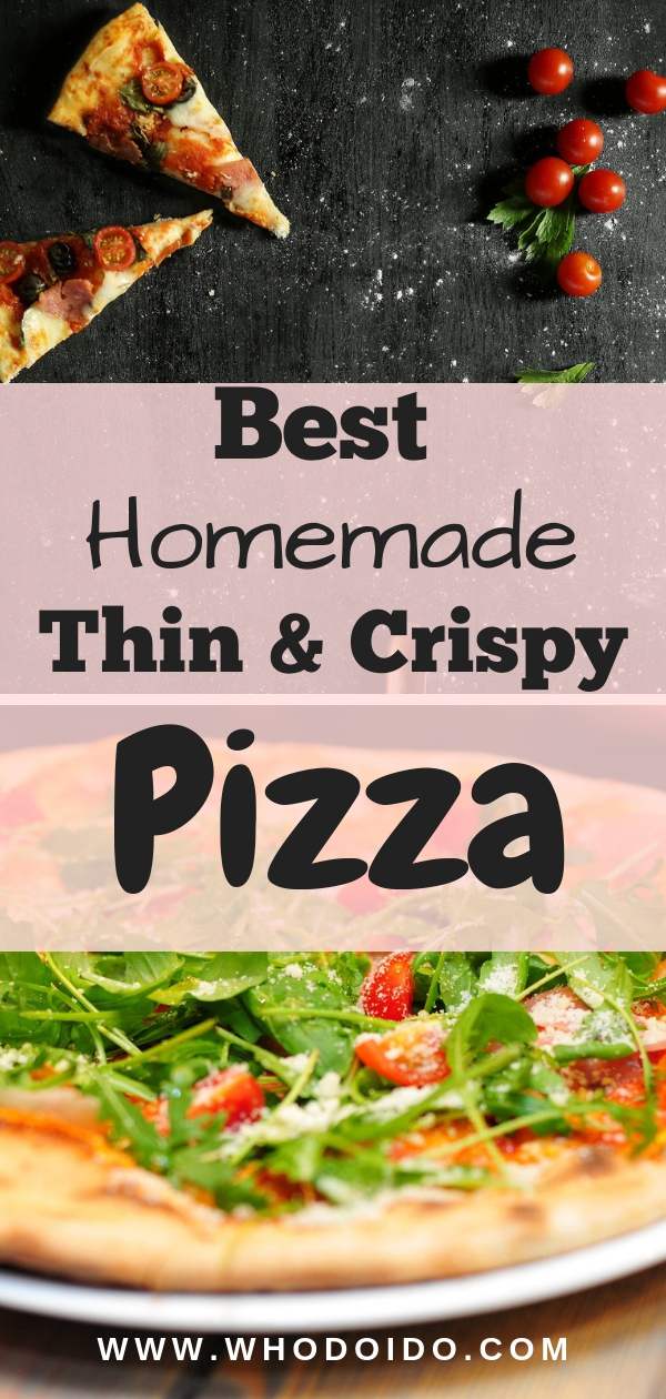 The Best Homemade Thin & Crispy Pizza Recipe – WhodoIdo: Looking for a pizza recipe? Then look no further! This tasty pizza has a thin and crispy base, loaded with toppings of your choice. It’s so quick and easy to make – why not give it a go!