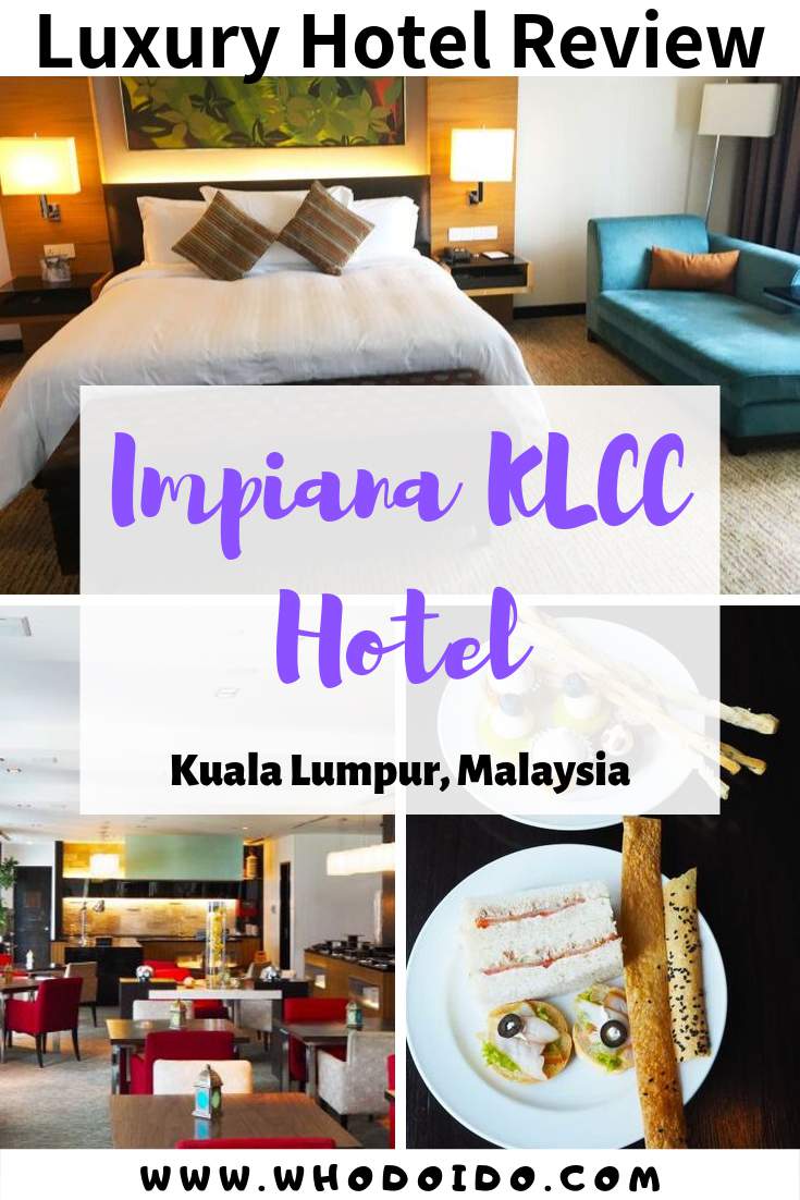 A Stylish Hotel with a View @ Impiana KLCC Hotel, Kuala Lumpur, Malyasia – WhodoIdo: Stay in this chic luxury hotel located in the heart of the city centre. Enjoy views of the Petronas Towers from your room. Don’t miss out on the buffet breakfasts!