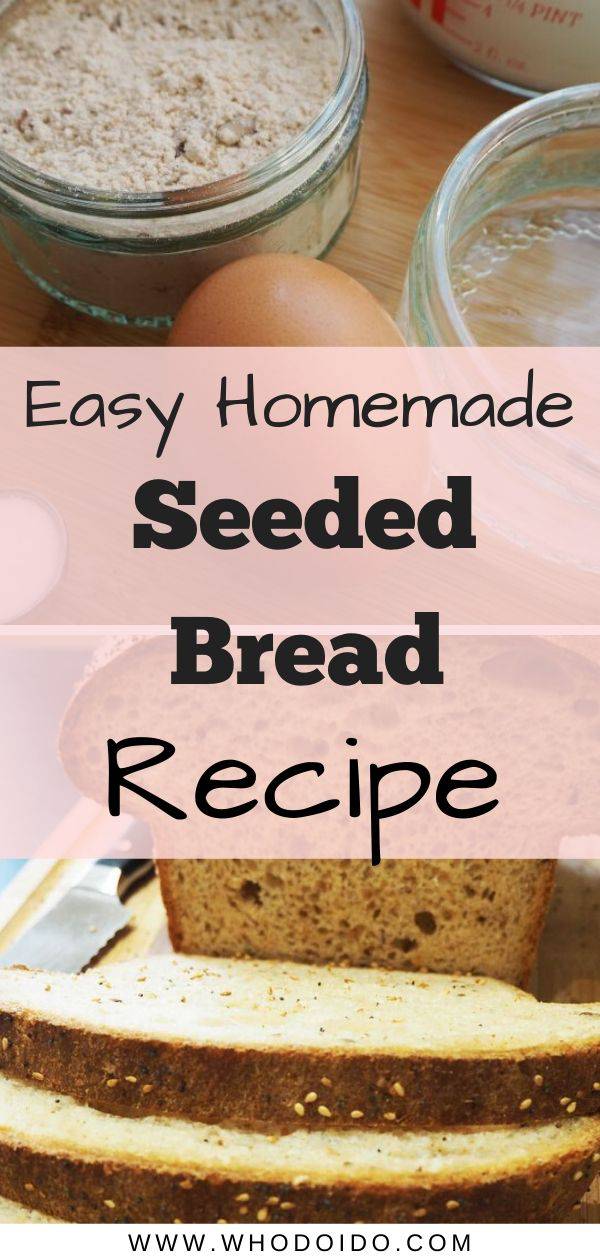 Delicious Homemade Granary Seeded Loaf Recipe - WhodoIdo: Looking for an easy and tasty homemade seeded bread recipe? Try our granary seeded loaf recipe which has been tried and tested many times. Perfect with butter and jam!